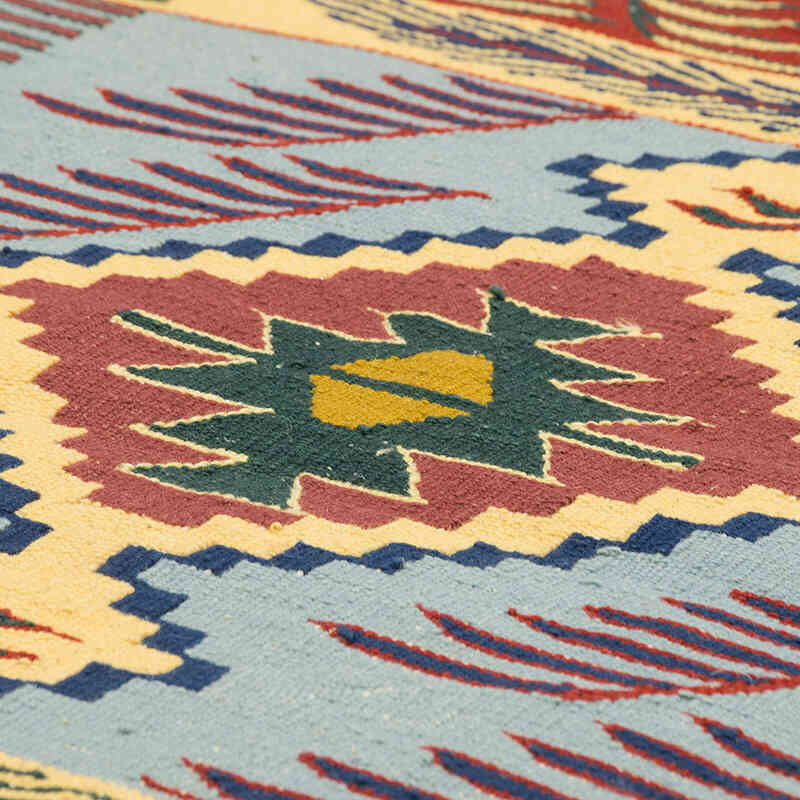 Yeni Kök Boya El Dokuma Kilim - 115 cm x 171 cm - K0080398