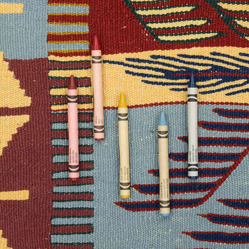 Yeni Kök Boya El Dokuma Kilim - 115 cm x 171 cm - K0080398