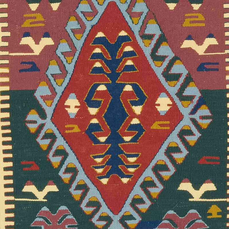 Yeni Kök Boya El Dokuma Kilim - 120 cm x 156 cm - K0080401