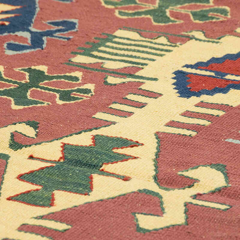 Yeni Kök Boya El Dokuma Kilim - 115 cm x 175 cm - K0080403