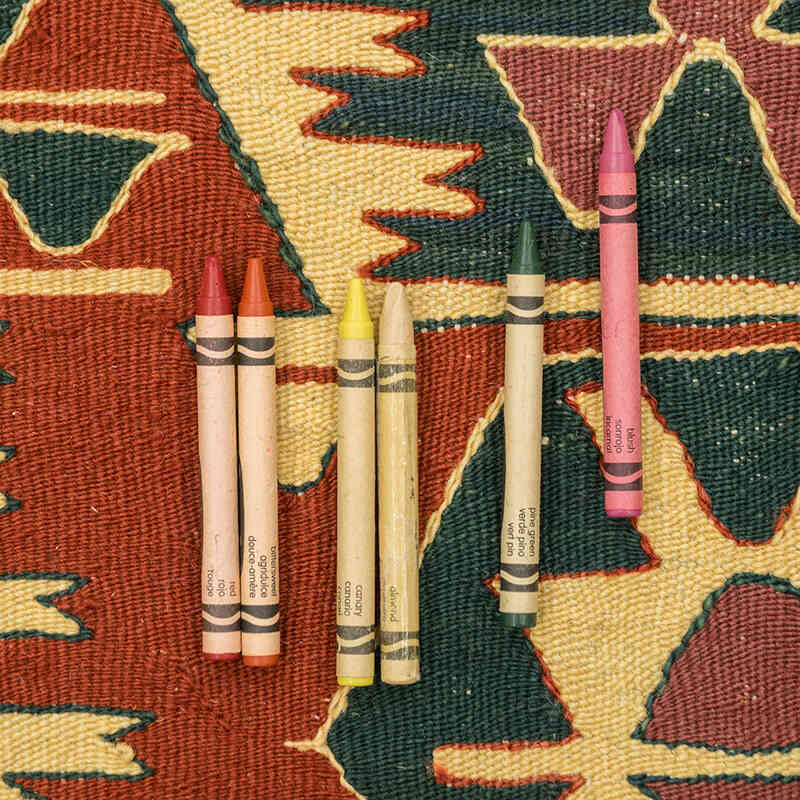 Nueva Alfombra Turca Kilim - 115 cm x 175 cm - K0080404