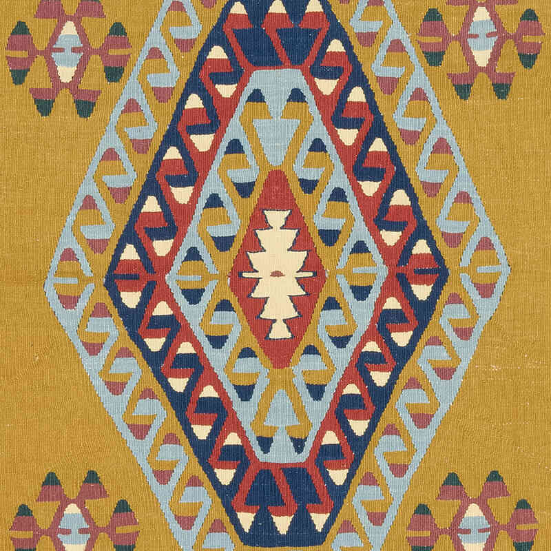 Nueva Alfombra Turca Kilim - 140 cm x 223 cm - K0080406