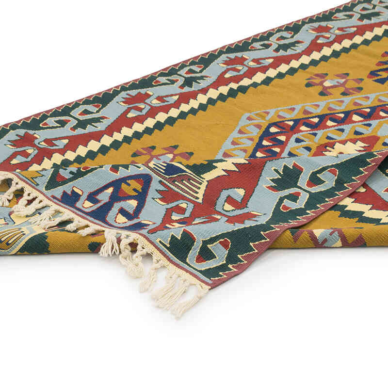 Nueva Alfombra Turca Kilim - 140 cm x 223 cm - K0080406