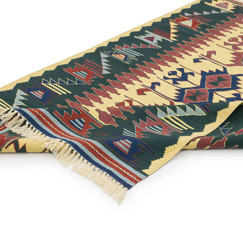 Nueva Alfombra Turca Kilim - 110 cm x 170 cm - K0080407