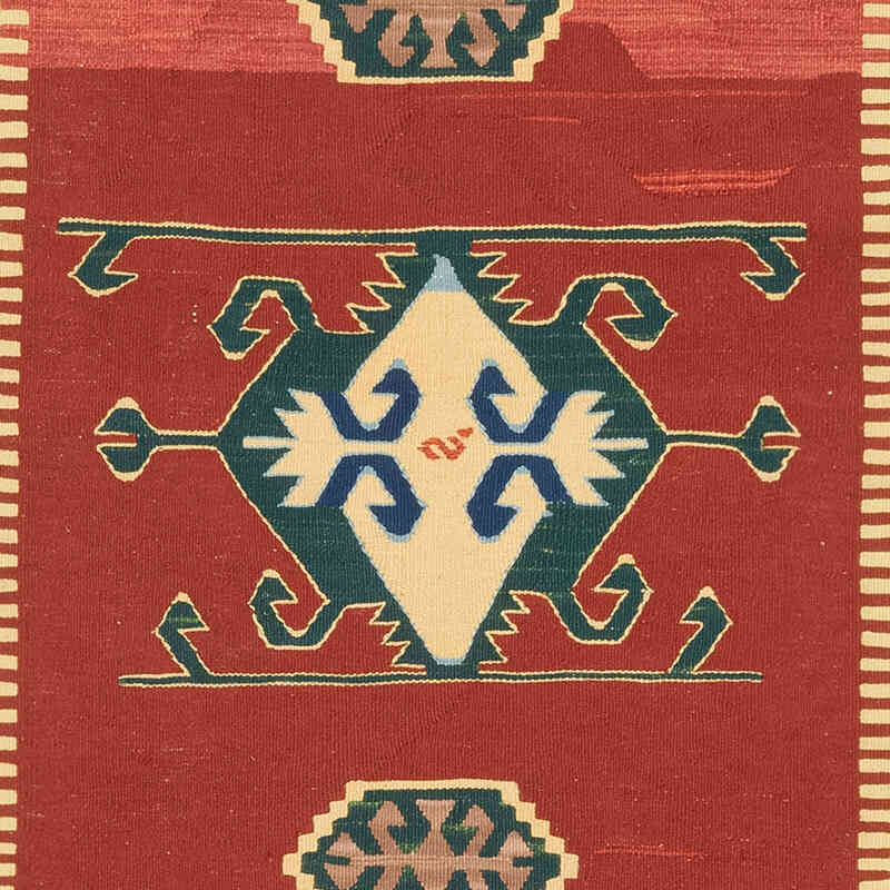 Yeni Kök Boya El Dokuma Kilim - 115 cm x 170 cm - K0080408