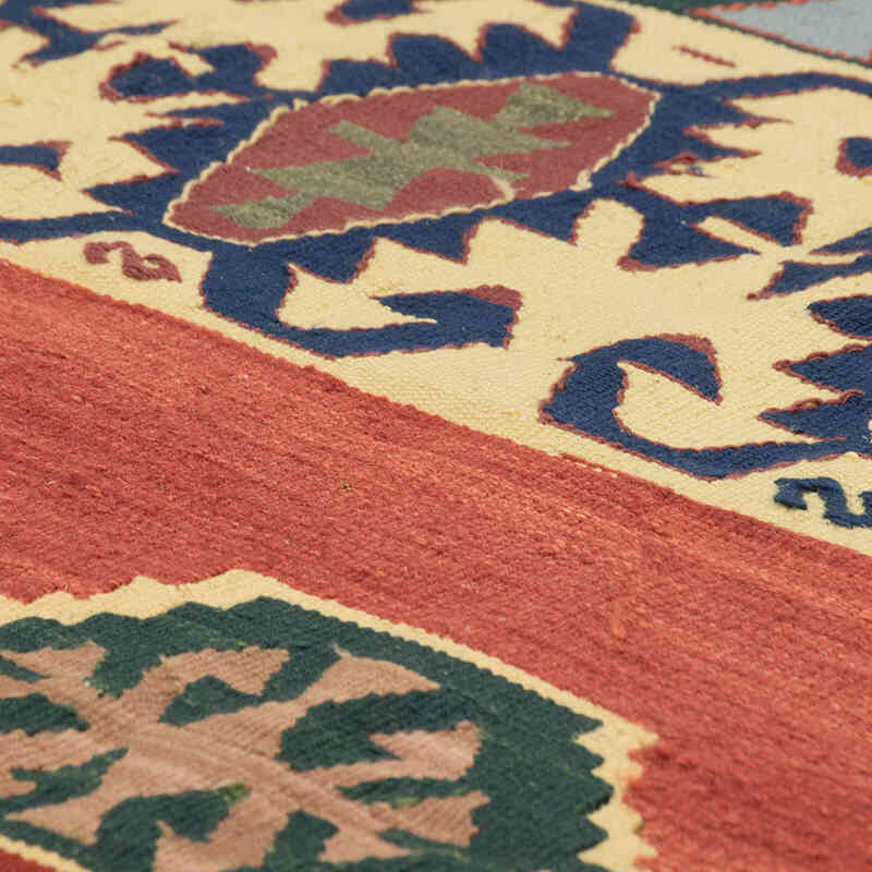 Yeni Kök Boya El Dokuma Kilim - 115 cm x 170 cm - K0080408