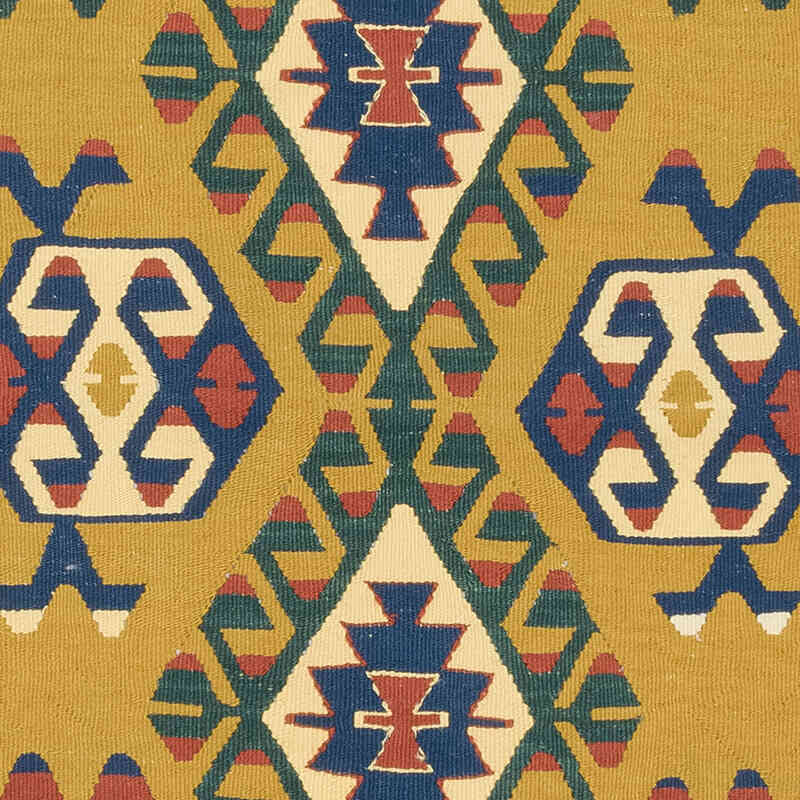 Yeni Kök Boya El Dokuma Kilim - 116 cm x 171 cm - K0080410