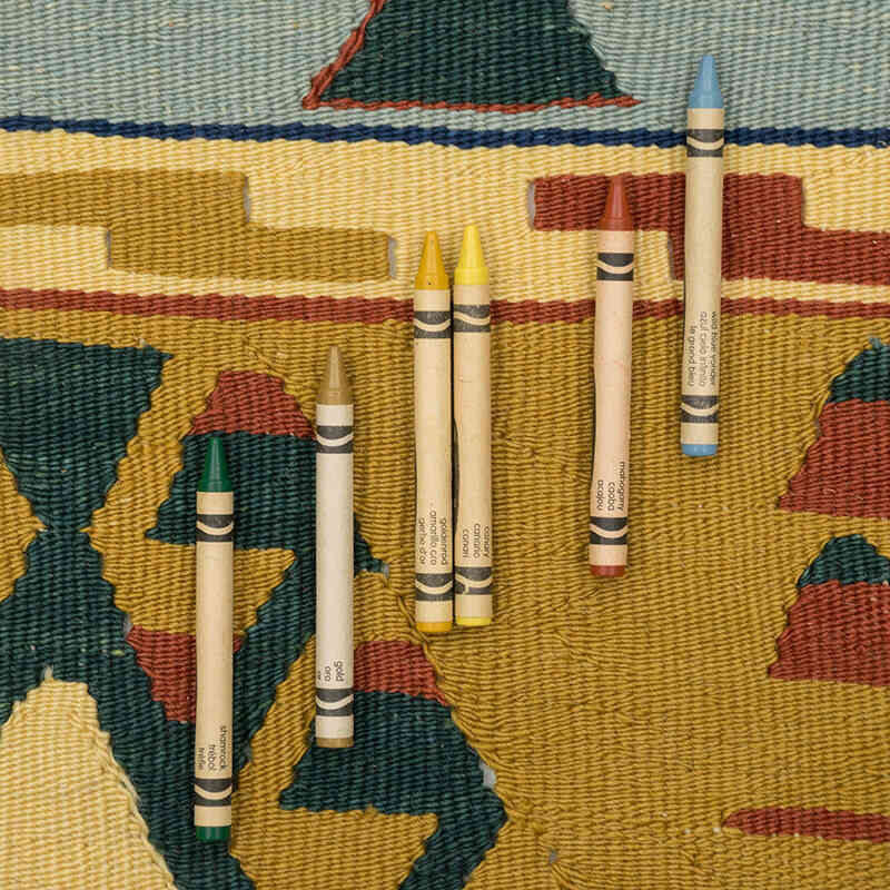 Yeni Kök Boya El Dokuma Kilim - 116 cm x 171 cm - K0080410