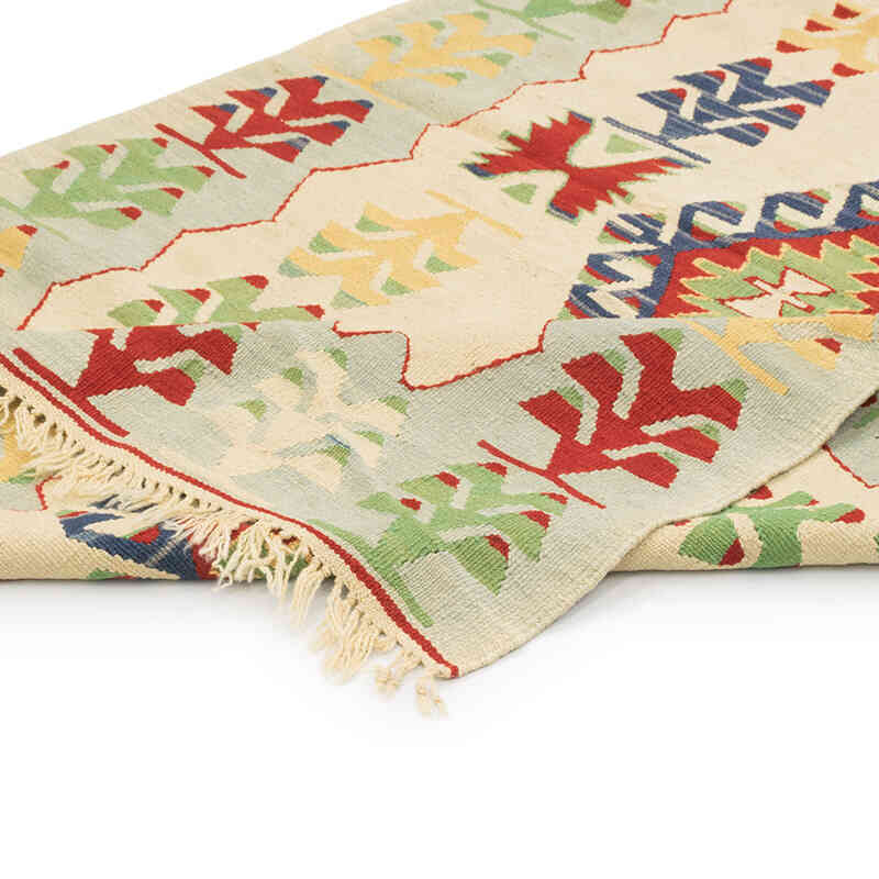Yeni Kök Boya El Dokuma Kilim - 123 cm x 187 cm - K0080412