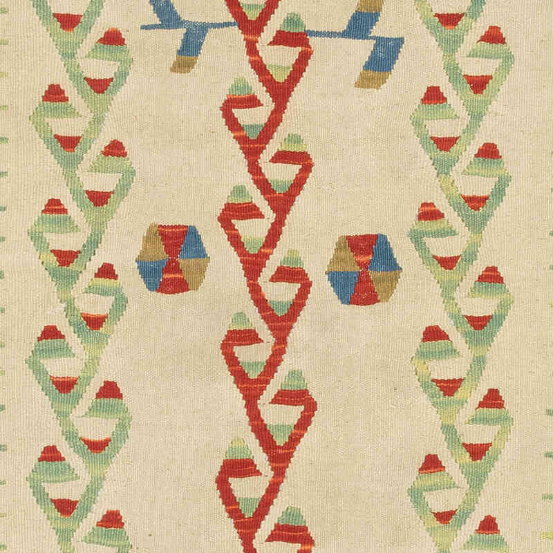 Yeni Kök Boya El Dokuma Kilim - 119 cm x 184 cm - K0080413