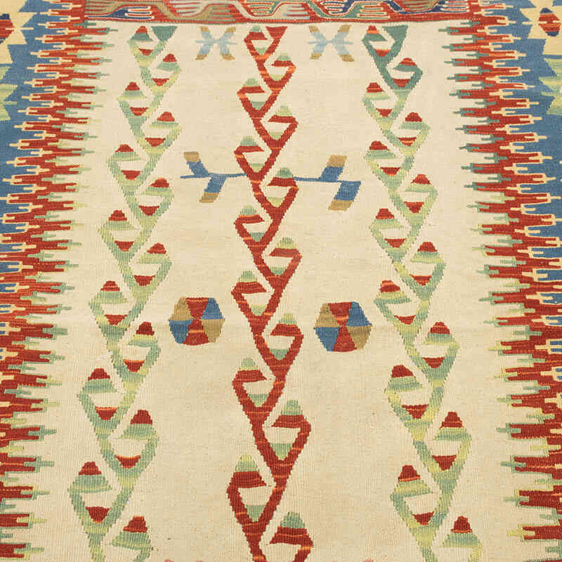 Yeni Kök Boya El Dokuma Kilim - 119 cm x 184 cm - K0080413