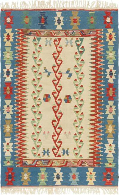 Nueva Alfombra Turca Kilim - 119 cm x 184 cm