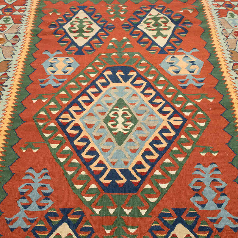 Yeni Kök Boya El Dokuma Kilim - 145 cm x 230 cm - K0080421