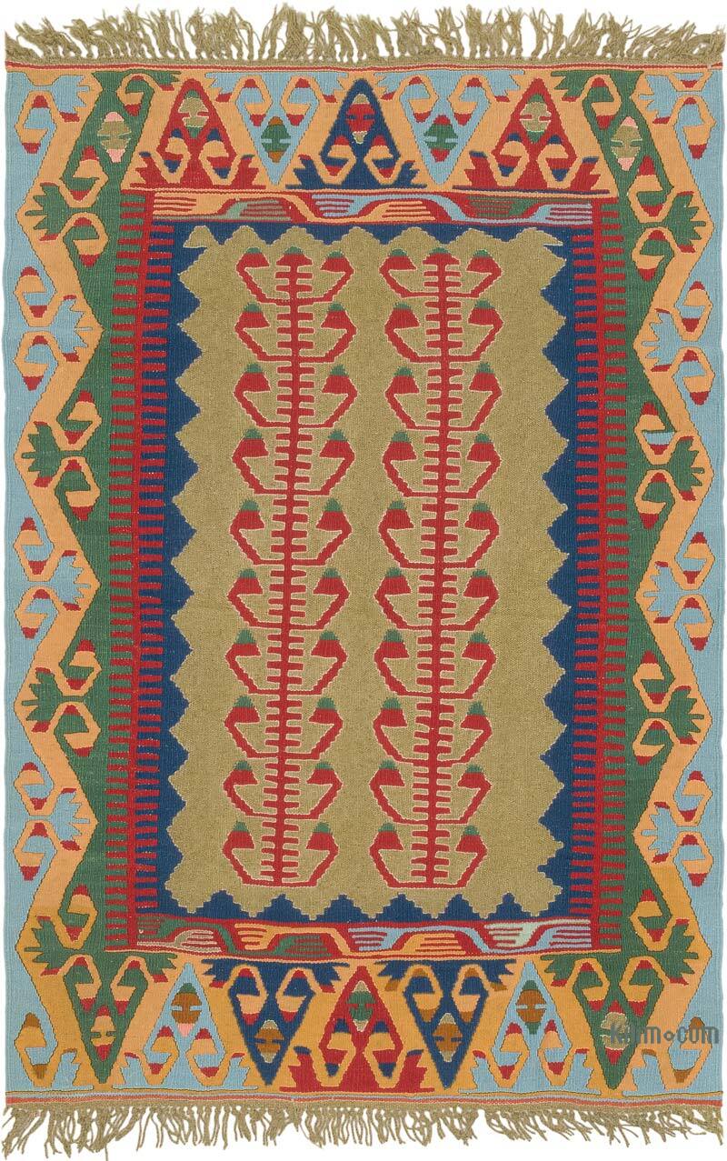 Nueva Alfombra Turca Kilim - 120 cm x 177 cm - K0080423