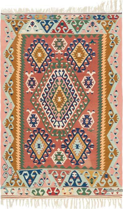 Yeni Kök Boya El Dokuma Kilim - 146 cm x 221 cm