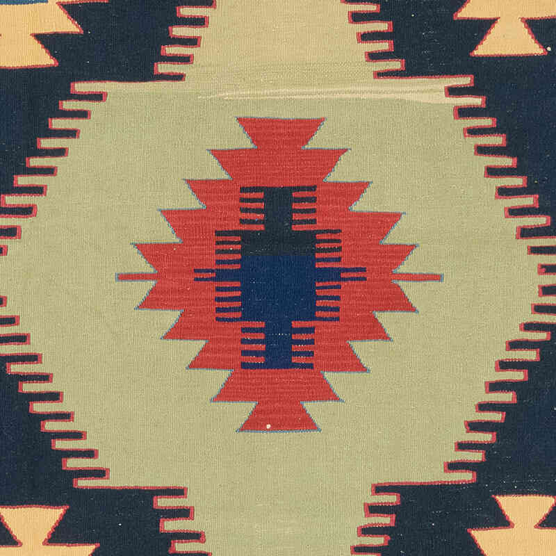 Yeni Kök Boya El Dokuma Kilim - 120 cm x 164 cm - K0080425