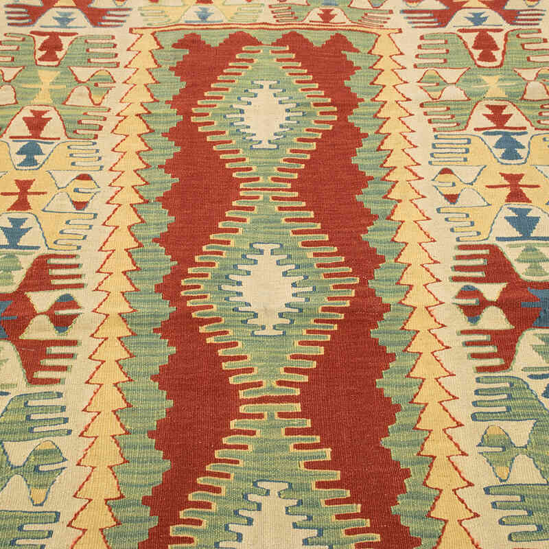 Nueva Alfombra Turca Kilim - 122 cm x 180 cm - K0080429