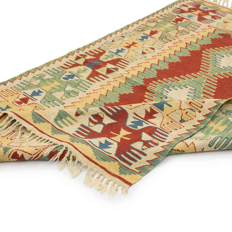 Nueva Alfombra Turca Kilim - 122 cm x 180 cm - K0080429