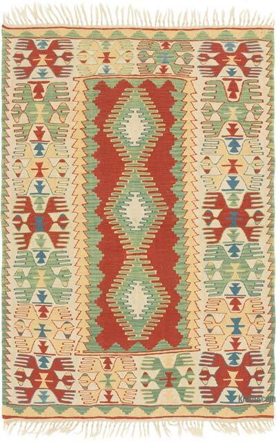 Yeni Kök Boya El Dokuma Kilim - 122 cm x 180 cm