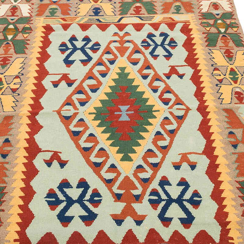 Nueva Alfombra Turca Kilim - 121 cm x 171 cm - K0080430