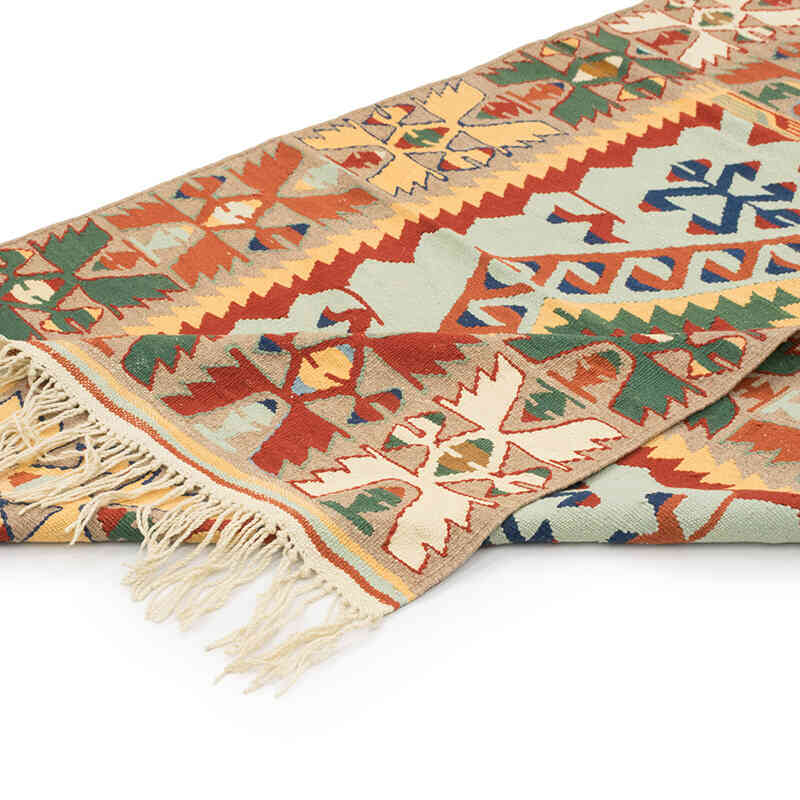 Nueva Alfombra Turca Kilim - 121 cm x 171 cm - K0080430
