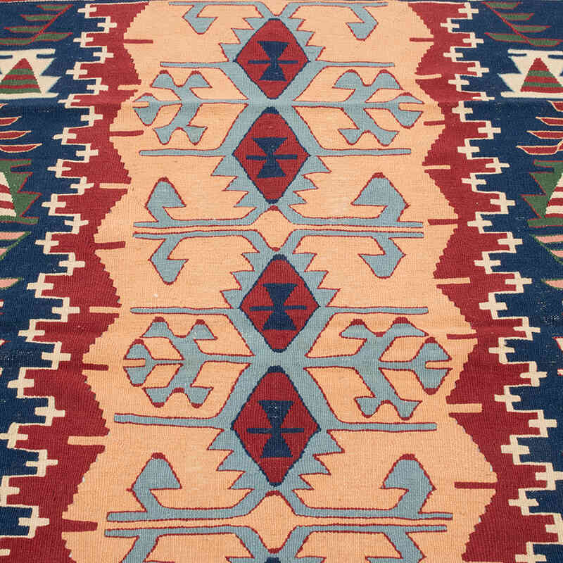 Yeni Kök Boya El Dokuma Kilim - 114 cm x 166 cm - K0080431