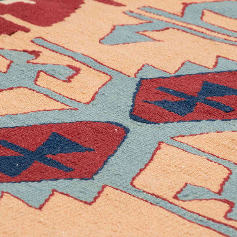 Yeni Kök Boya El Dokuma Kilim - 114 cm x 166 cm - K0080431