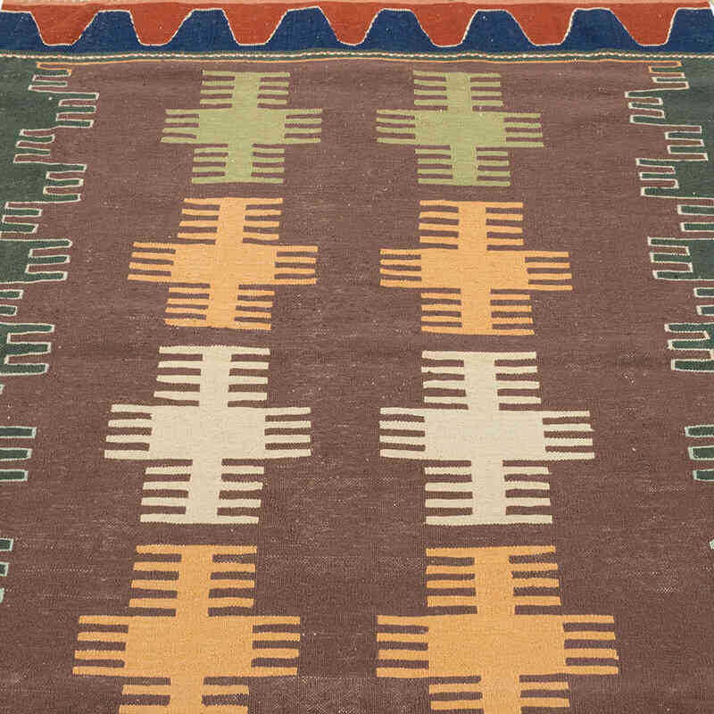New Handwoven Turkish Kilim Rug - 4'  x 5' 11" (48" x 71") - K0080432