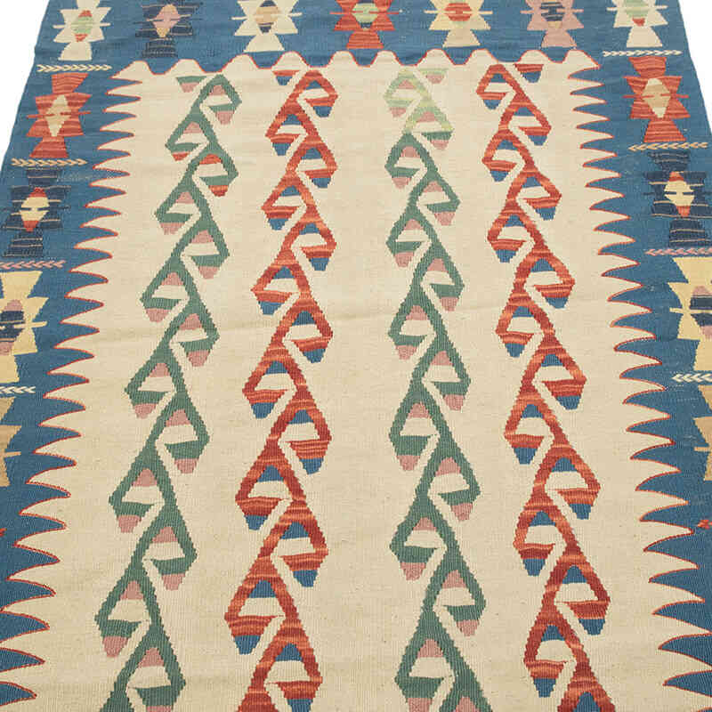 Nueva Alfombra Turca Kilim - 113 cm x 168 cm - K0080433