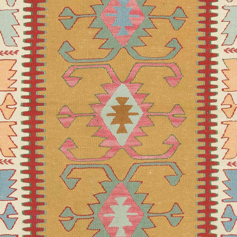Yeni Kök Boya El Dokuma Kilim - 113 cm x 180 cm - K0080434