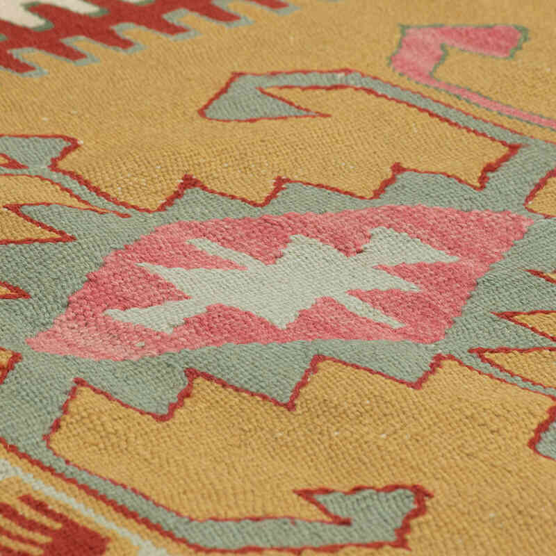 Yeni Kök Boya El Dokuma Kilim - 113 cm x 180 cm - K0080434