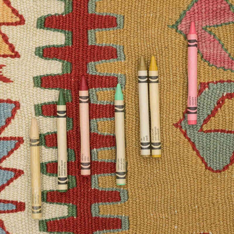 Yeni Kök Boya El Dokuma Kilim - 113 cm x 180 cm - K0080434
