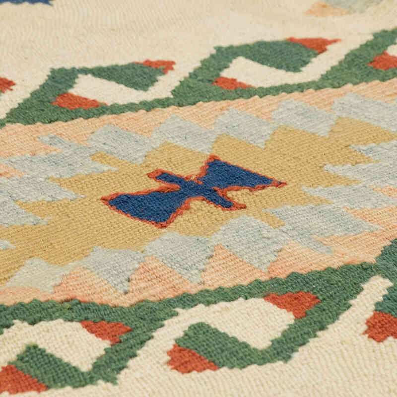 Yeni Kök Boya El Dokuma Kilim - 120 cm x 216 cm - K0080436