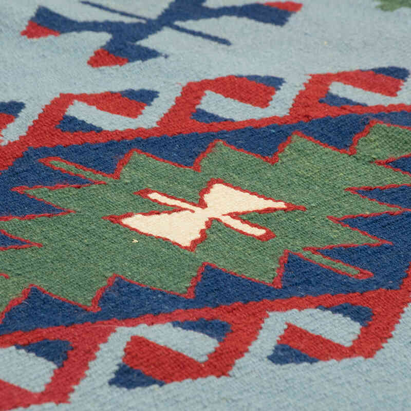 Yeni Kök Boya El Dokuma Kilim - 126 cm x 180 cm - K0080437