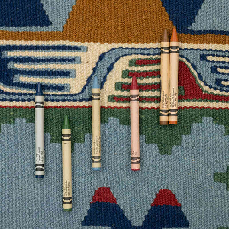 Yeni Kök Boya El Dokuma Kilim - 126 cm x 180 cm - K0080437