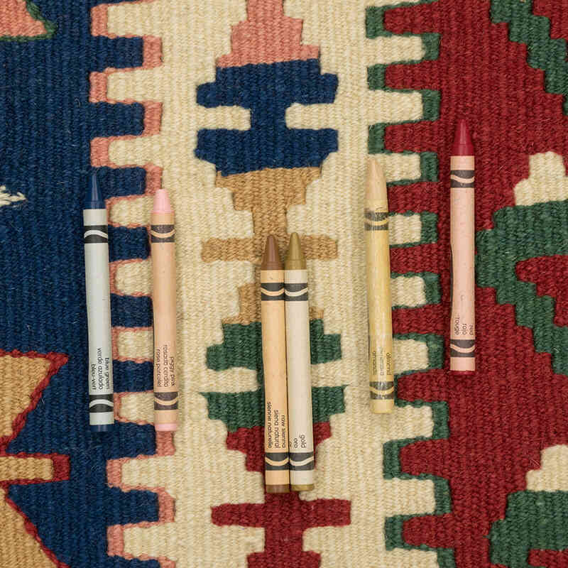 Yeni Kök Boya El Dokuma Kilim - 121 cm x 168 cm - K0080438