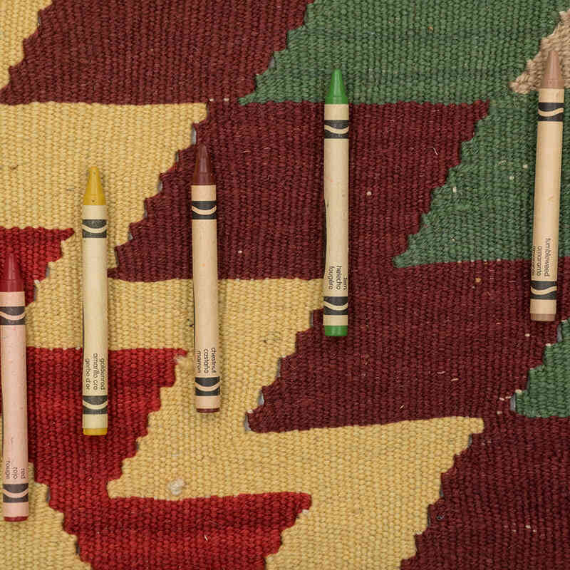Nueva Alfombra Turca Kilim - 115 cm x 170 cm - K0080439