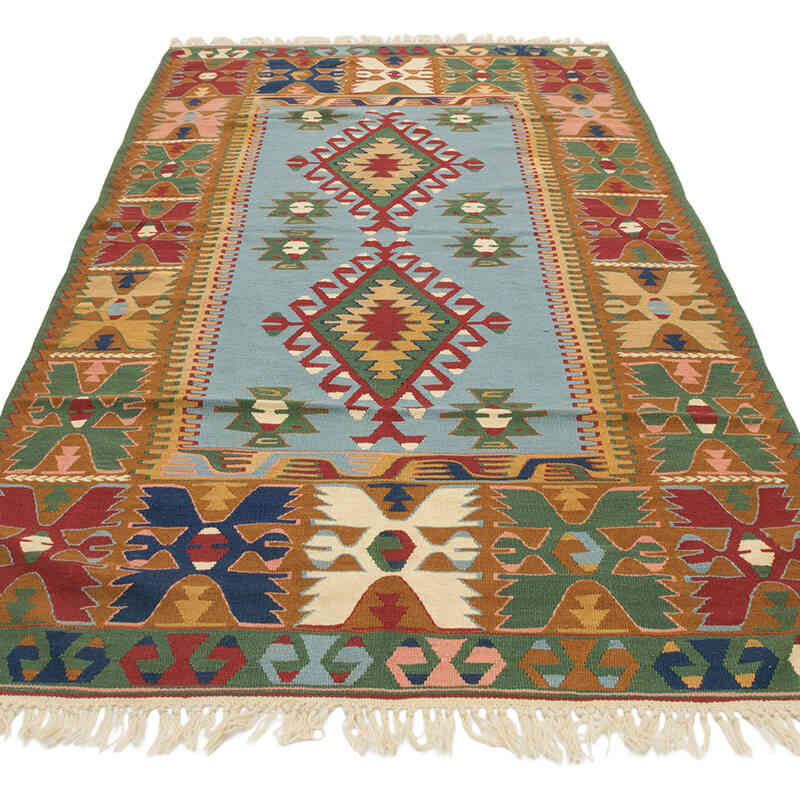 Yeni Kök Boya El Dokuma Kilim - 130 cm x 250 cm - K0080440