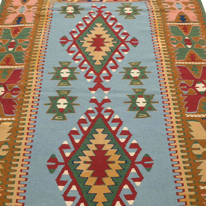 Yeni Kök Boya El Dokuma Kilim - 130 cm x 250 cm - K0080440