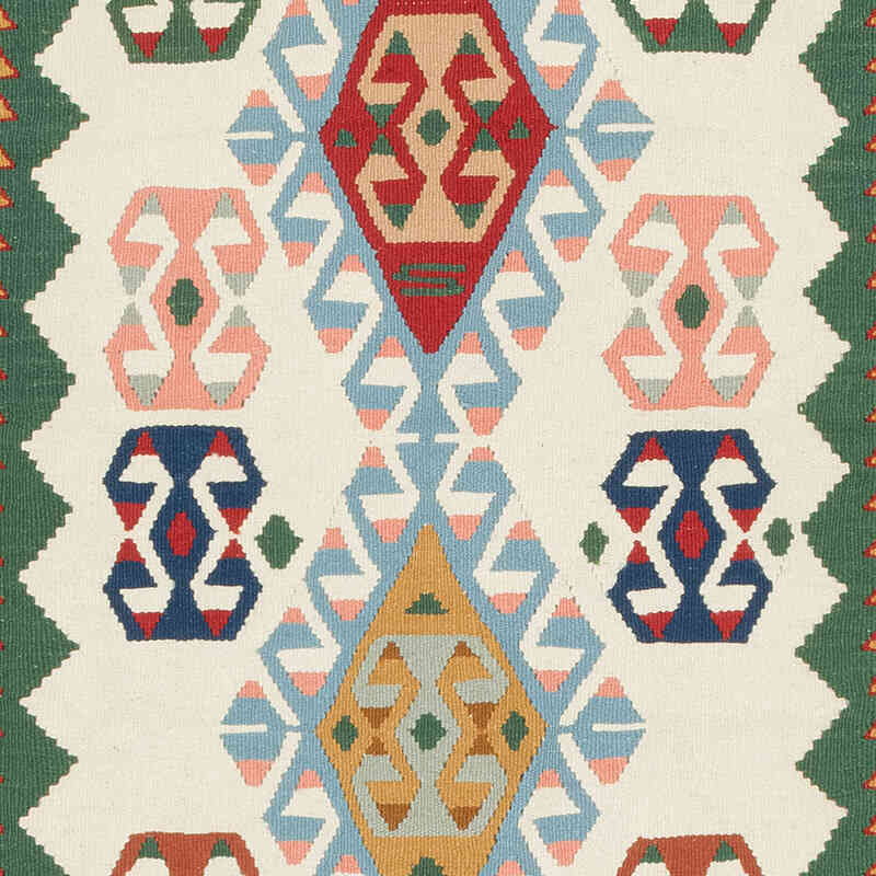Yeni Kök Boya El Dokuma Kilim - 127 cm x 180 cm - K0080441