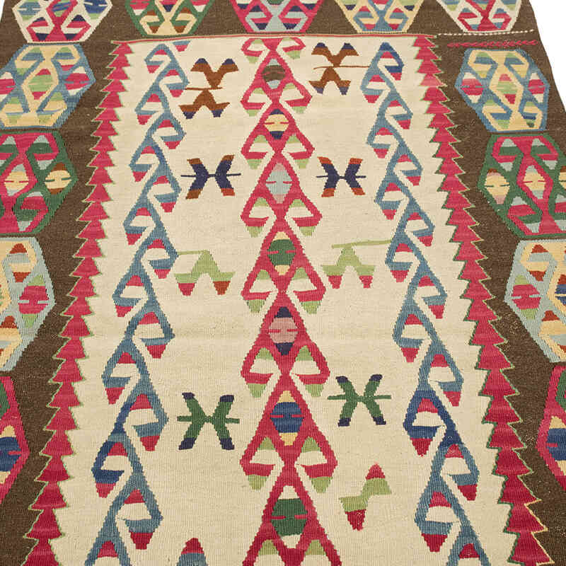 Nueva Alfombra Turca Kilim - 120 cm x 187 cm - K0080442
