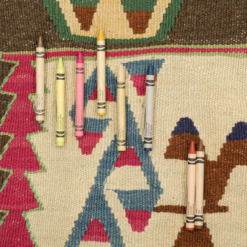 Nueva Alfombra Turca Kilim - 120 cm x 187 cm - K0080442