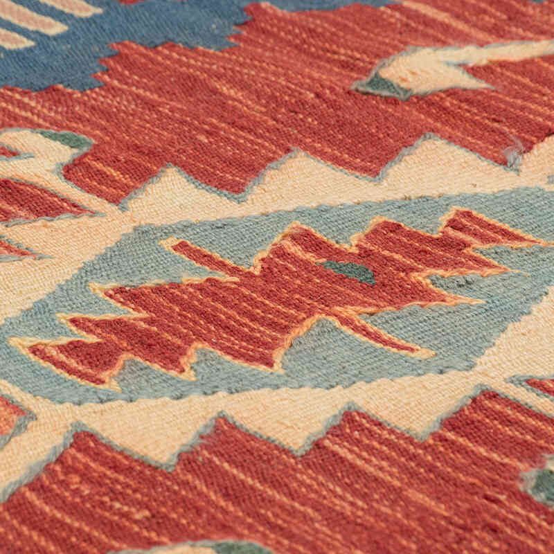 New Handwoven Turkish Kilim Rug - 3' 10" x 6' 5" (46" x 77") - K0080445