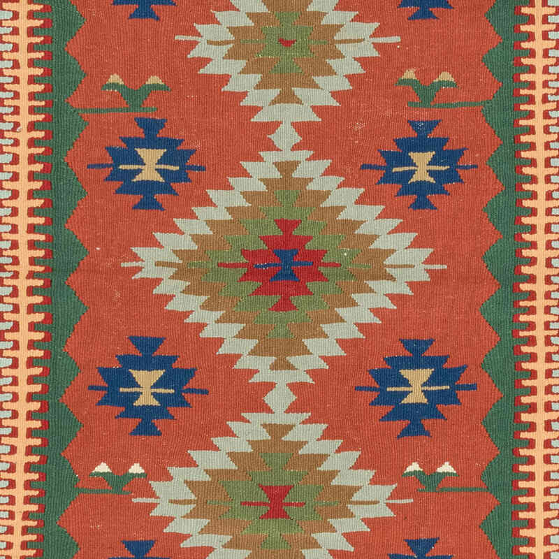 Nueva Alfombra Turca Kilim - 121 cm x 166 cm - K0080446