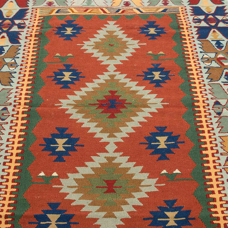 Nueva Alfombra Turca Kilim - 121 cm x 166 cm - K0080446