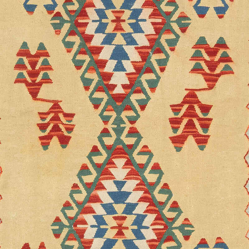 New Handwoven Turkish Kilim Rug - 4'  x 5' 6" (48" x 66") - K0080447
