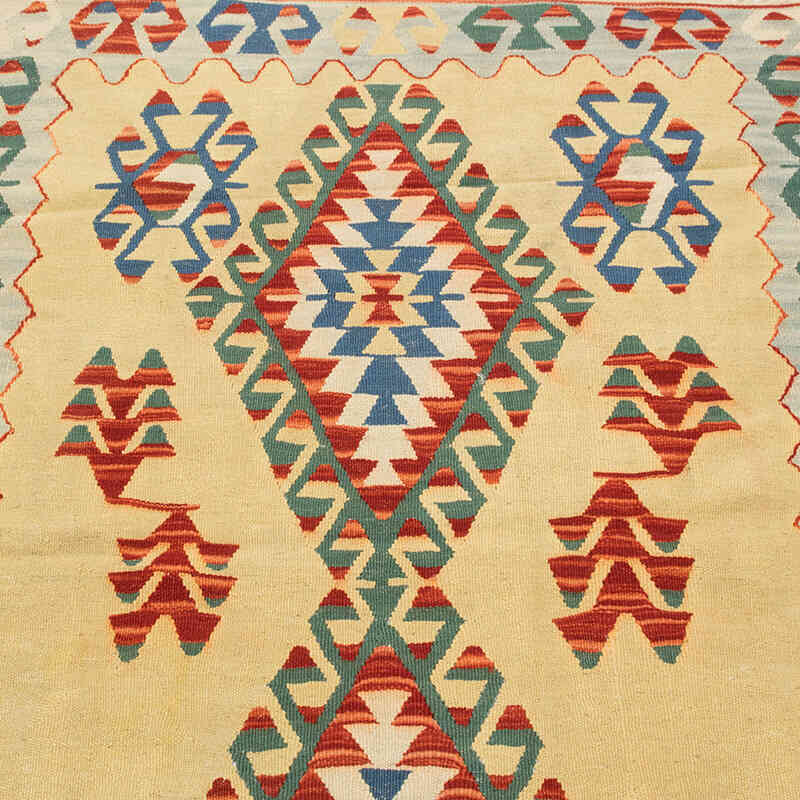 New Handwoven Turkish Kilim Rug - 4'  x 5' 6" (48" x 66") - K0080447