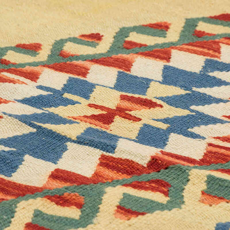 New Handwoven Turkish Kilim Rug - 4'  x 5' 6" (48" x 66") - K0080447