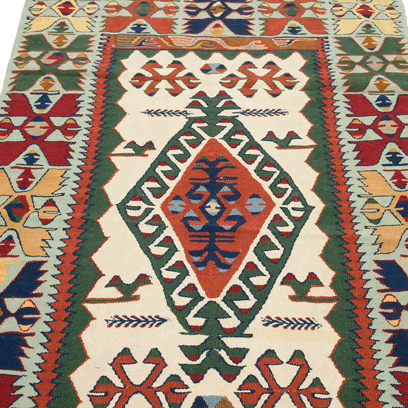 Yeni Kök Boya El Dokuma Kilim - 115 cm x 168 cm - K0080451
