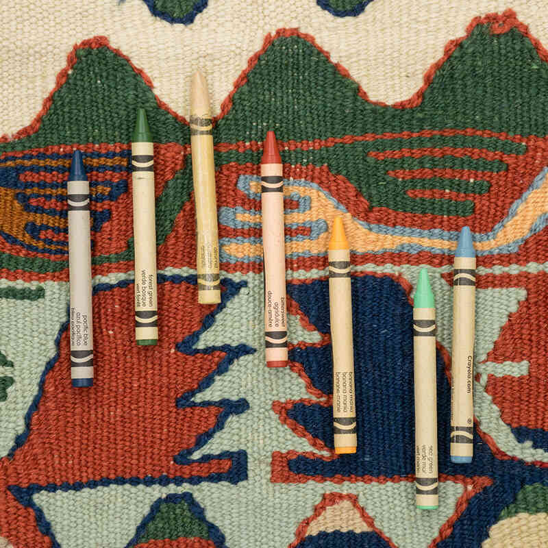 Yeni Kök Boya El Dokuma Kilim - 115 cm x 168 cm - K0080451